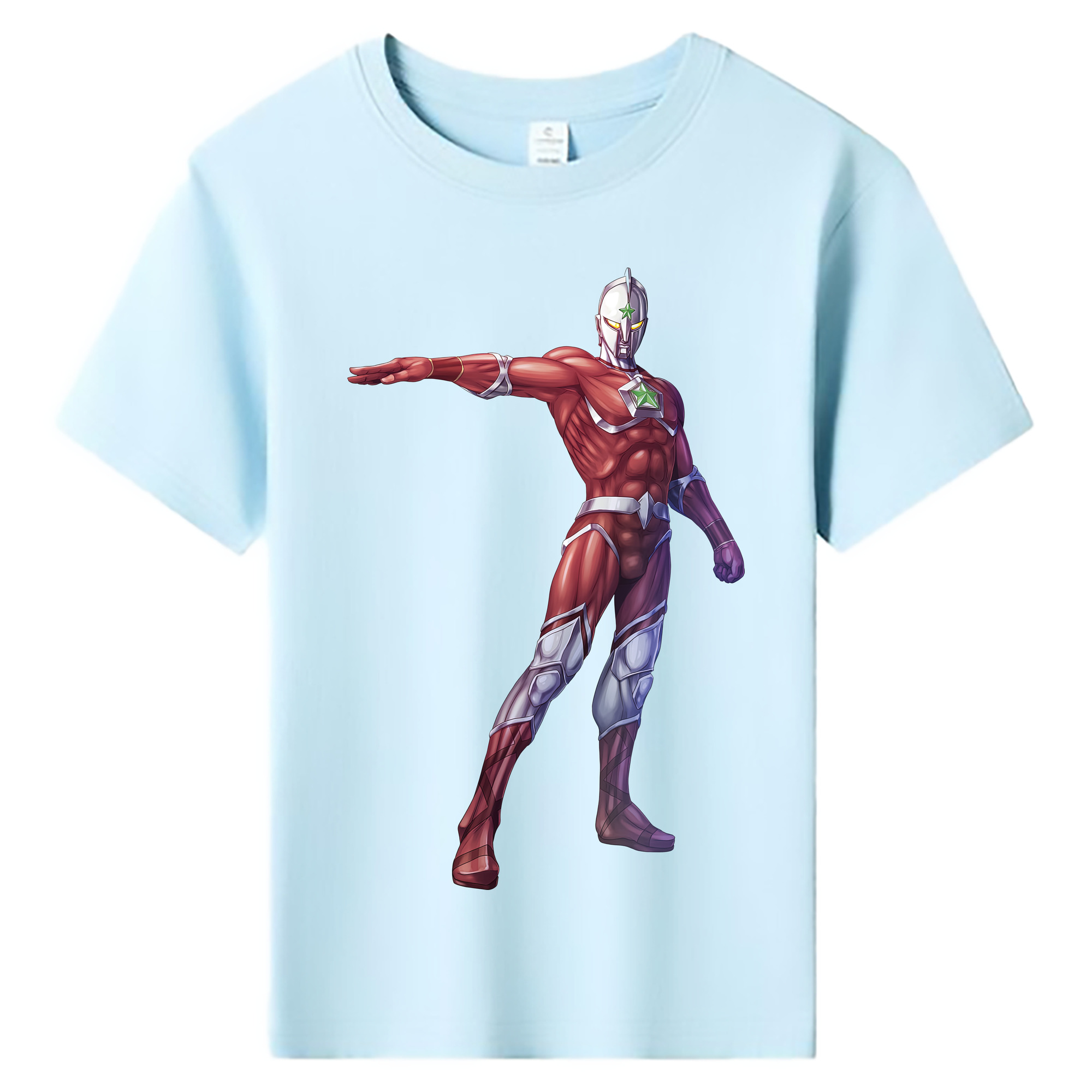 （画像用） ウルトラマン Ultraman 綿100％キッズTシャツ（フロントプリント）